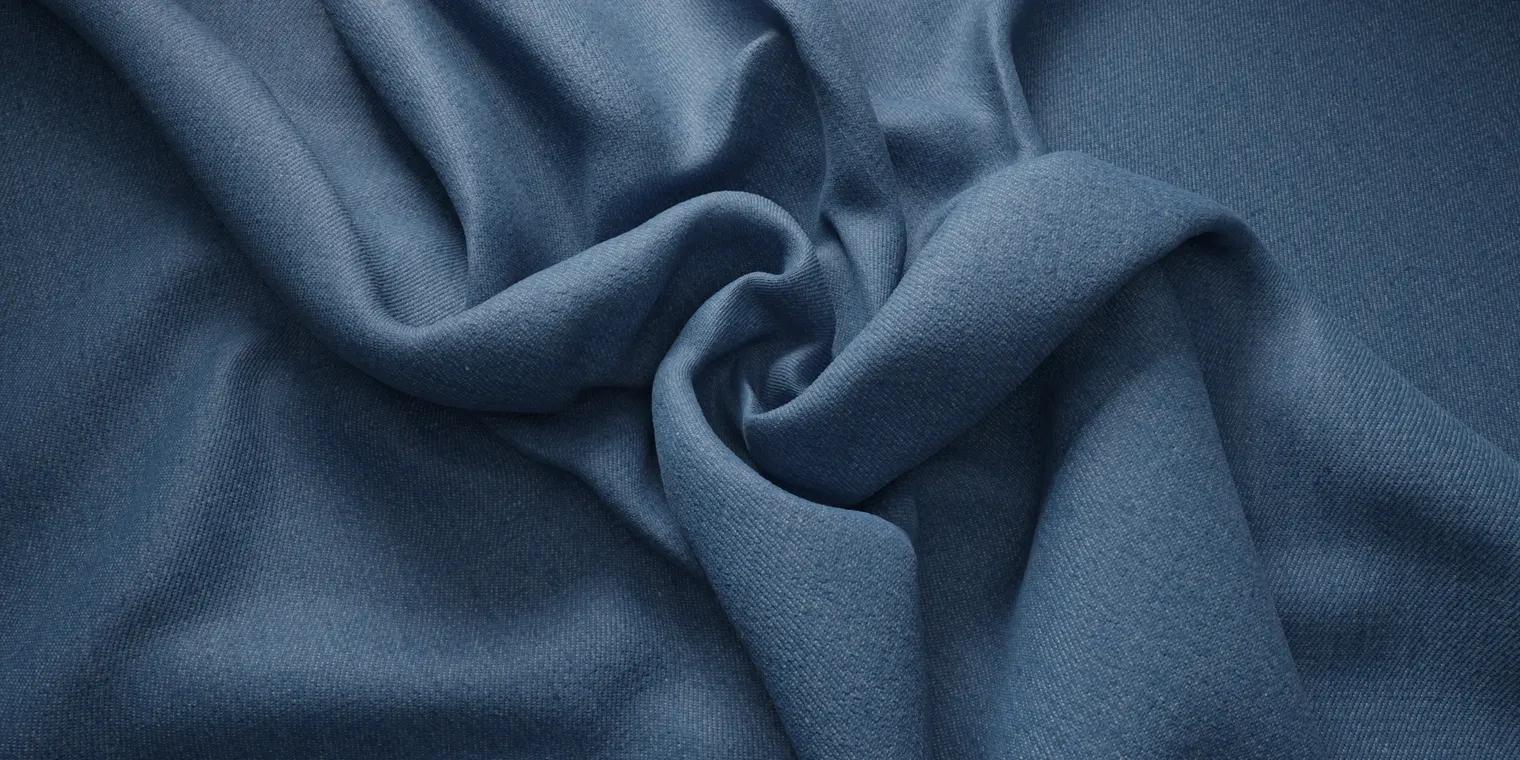 Fabric samples arranged for a material study